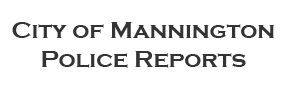 City of Mannington Police Reports