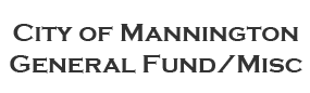 City of Mannington General Fund-Miscellaneous