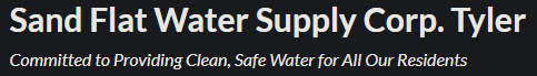 Sand Flat Water Supply Corporation